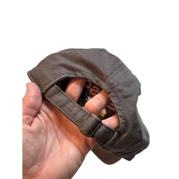 Clemson University Brown Baseball Cap With Embroidered Logo & Adjustable Strap - Picture 3 of 10